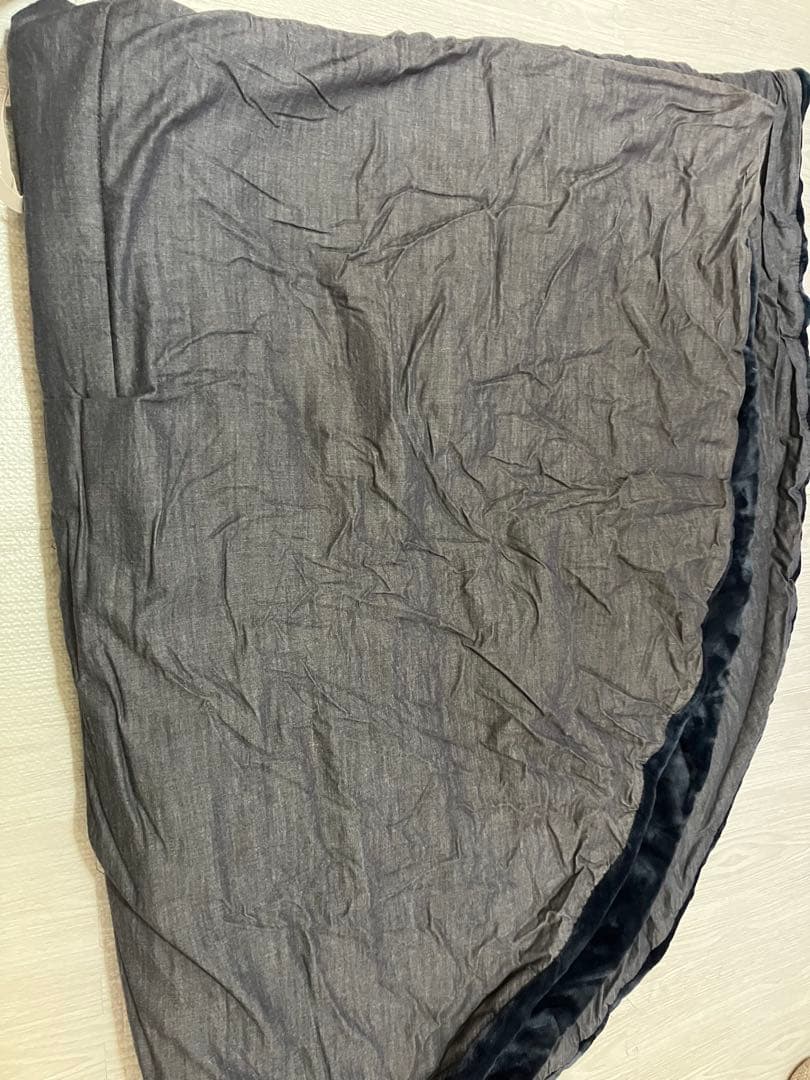 廃盤品　無印良品　楕円形こたつ MJ-KDF1340/N こたつ布団付き