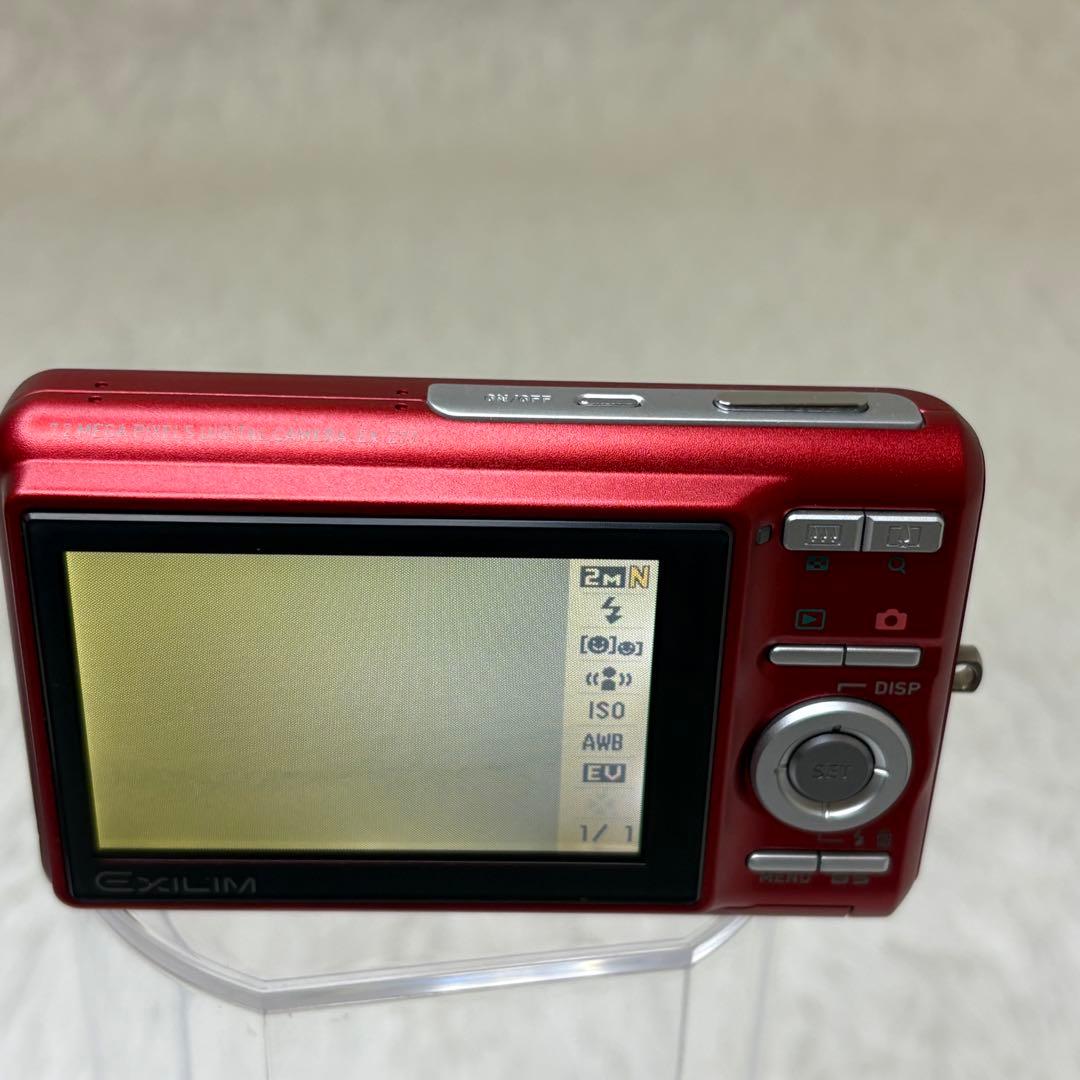 CASIO エクシリム　EX-Z77 充電器　箱　レッド コンデジ　動作品