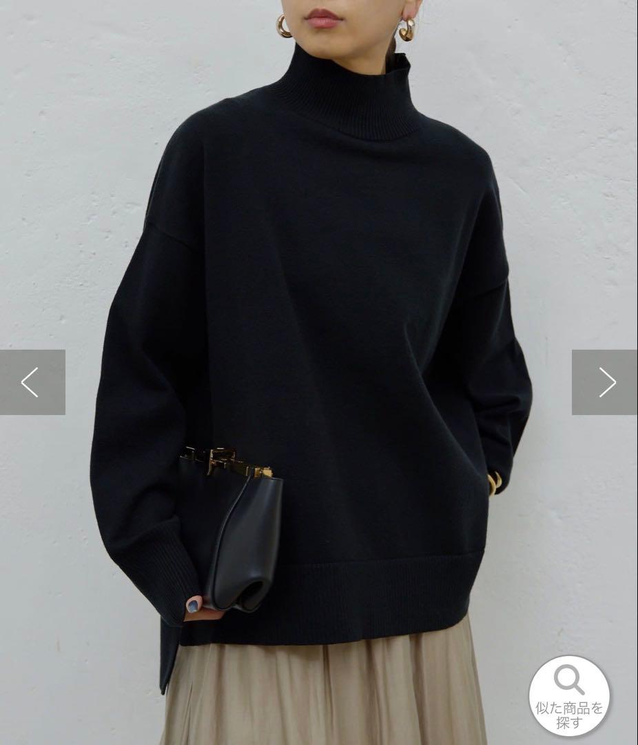 専用　 完売ブラック！ガランテ人気No.1 全骨格着痩せが叶う！オーバータートル