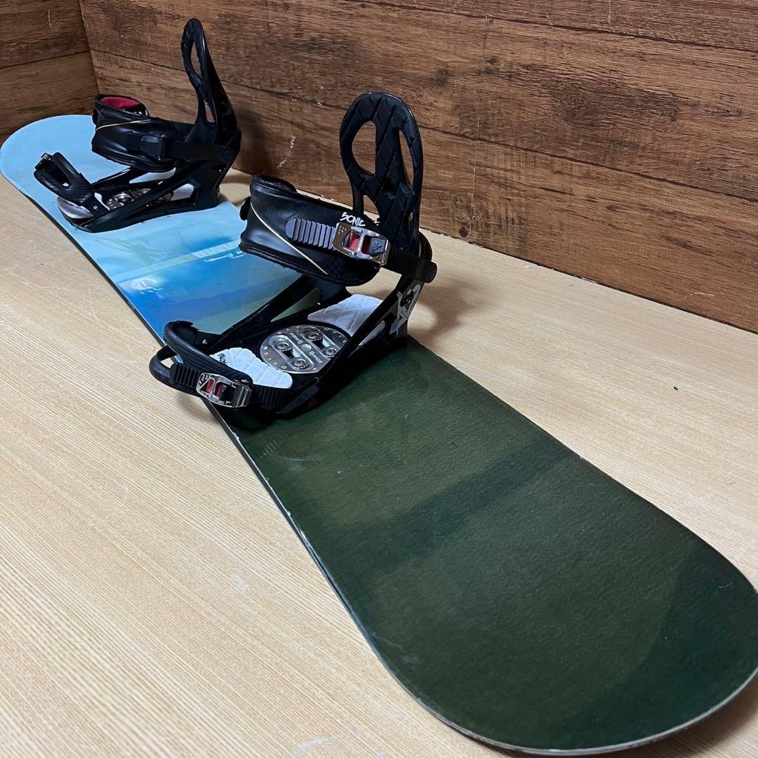 K2 初心者オススメ　メンズスノーボード2点セット　メンテナンス済み　バイン付き