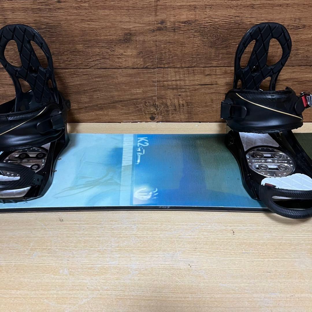 K2 初心者オススメ　メンズスノーボード2点セット　メンテナンス済み　バイン付き
