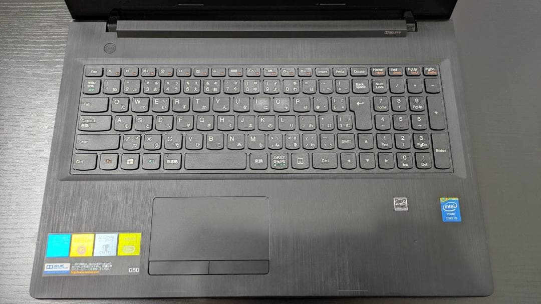 【残念品】Lenovo / 15.6型 ブラック Windows11 オフィス付