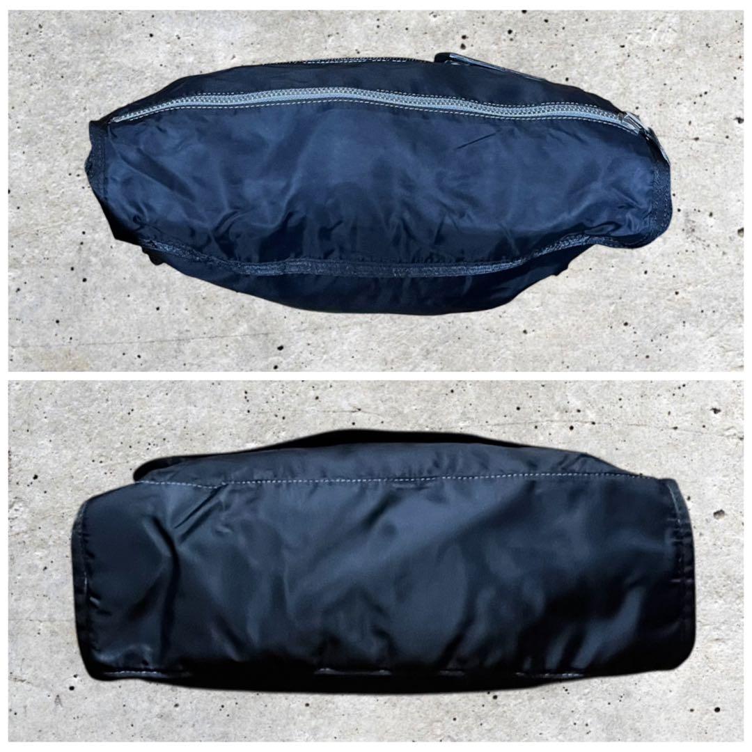 美品　ディーゼル　ショルダーバッグ　メッセンジャーバッグ　ナイロン　ネイビー