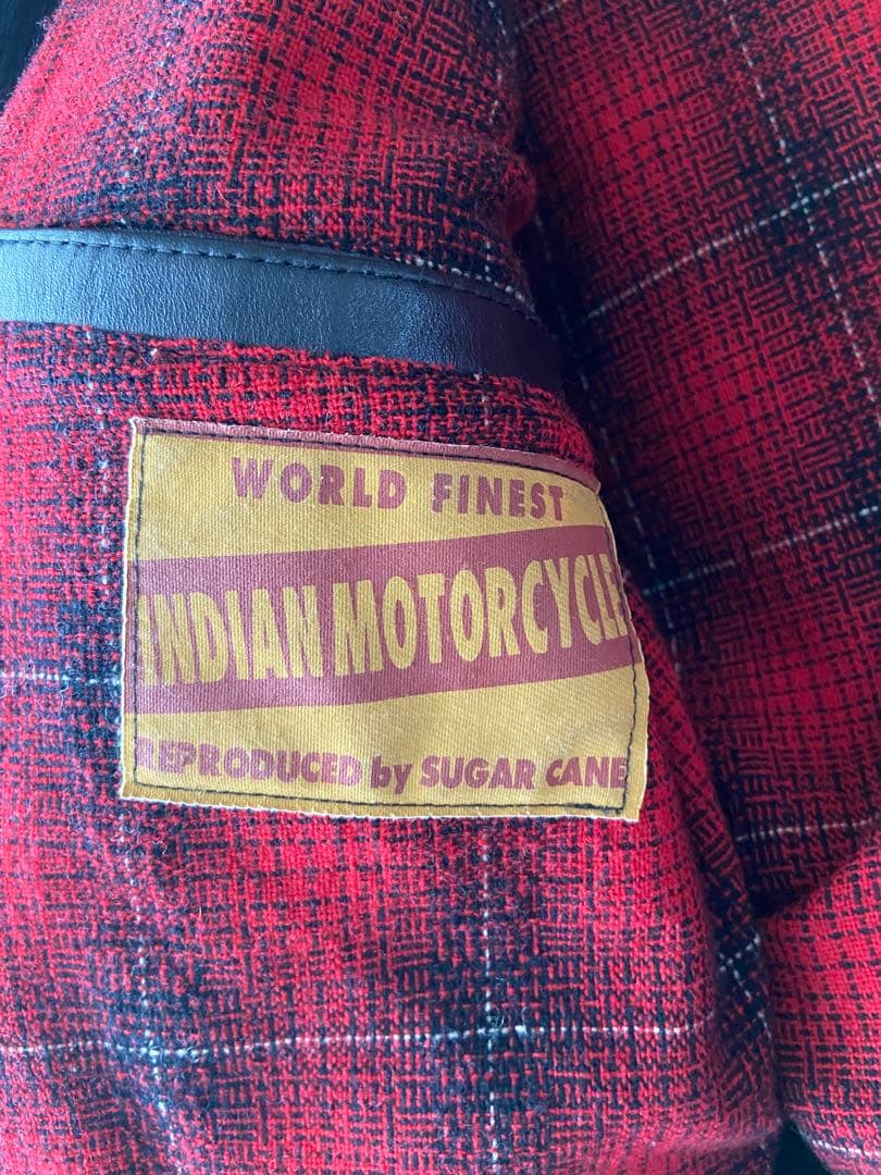 Indian Motorcycle シングル ライダース ジャケット 東洋