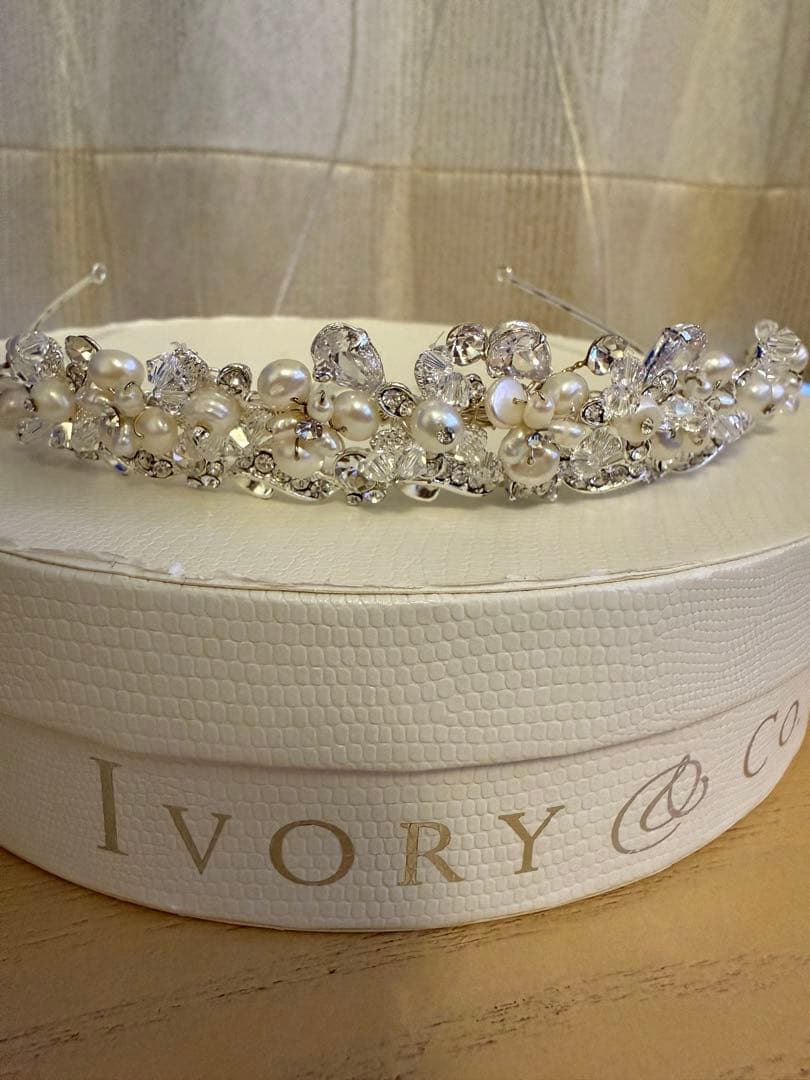 ※最終値下げ(少しであれば値下げ可)ivory&coティアラ Sherilyn