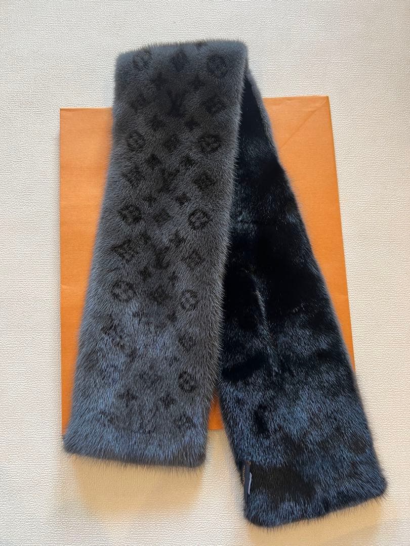 美品✨ルイ・ヴィトン ミンクファーマフラー