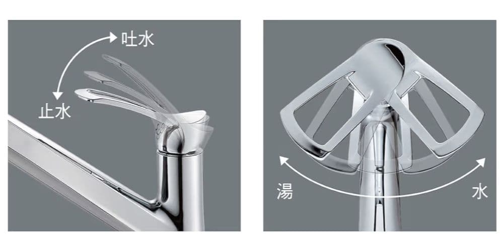 本日限定値下げ☆キッチン用ワンホール混合栓 スプレー式K87120TJV-13