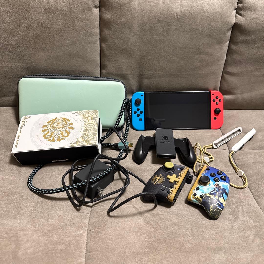 Nintendo Switch 赤/青 Joy-Con 本体　ゼルダの伝説
