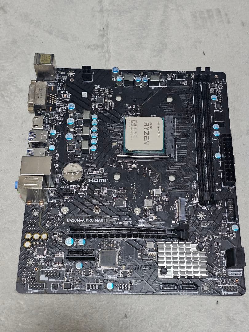 ２０日まで専用B450M + Ryzen 5 4500 + ddr4 16GB