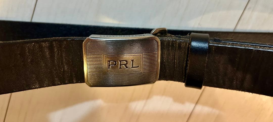POLO RALPH LAUREN エンジンターンドバックルベルト　サイズ36