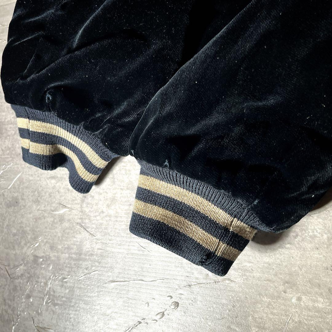 Lサイズ　超希少　虎　タイガー 龍　Houston スカジャン 別珍　オールド