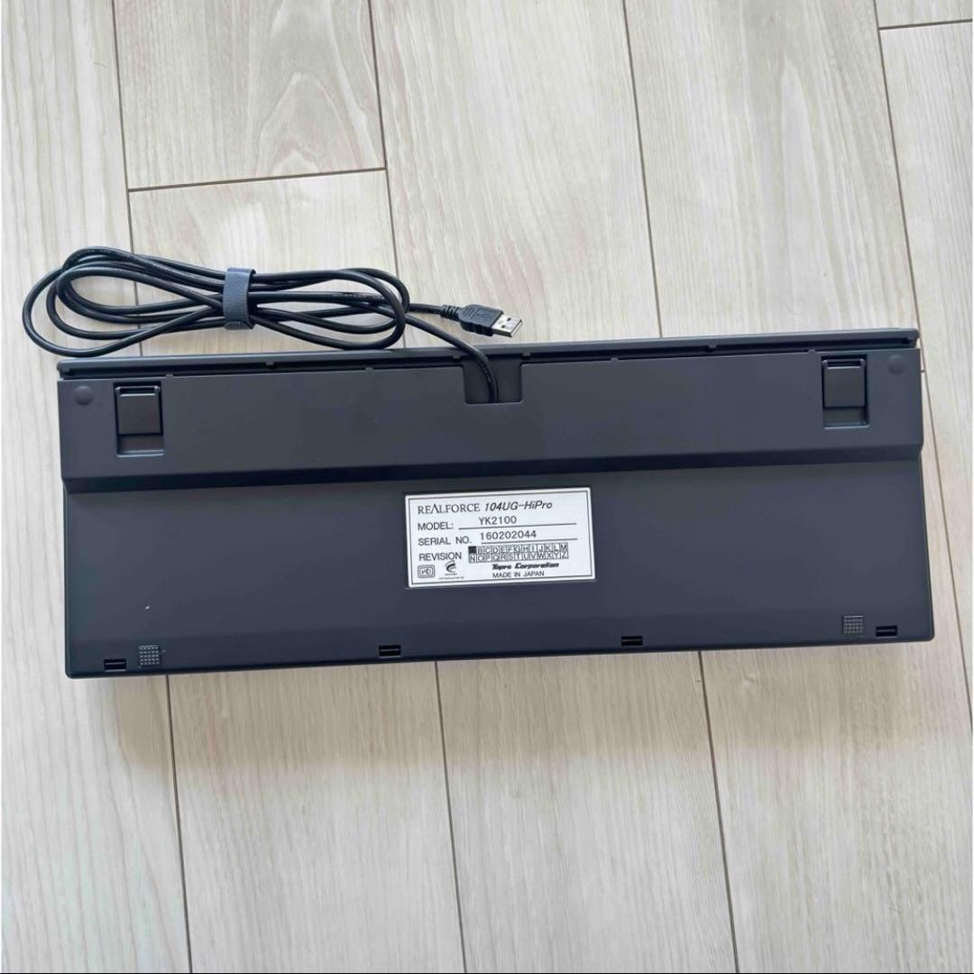 中古　本体のみ　REALFORCE 104UG-HiPro キーボード