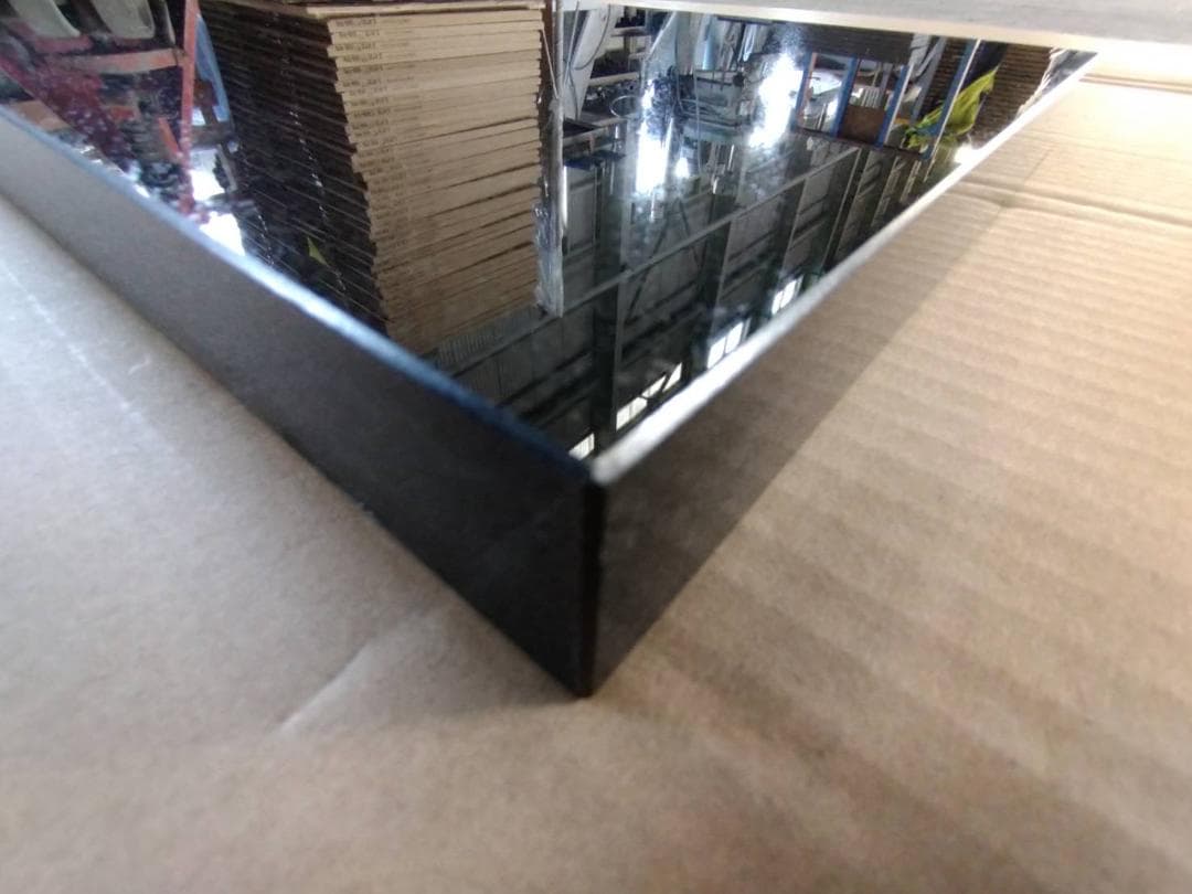 ●天然黒御影石 オーディオボード●450×300×20●5面磨き　送料無料