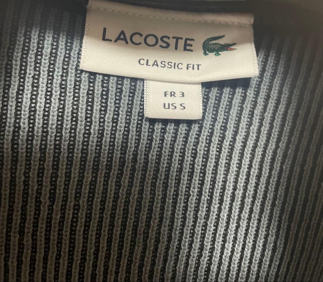【奏 品】ラコステ LACSTEリブニットトラックジャケット