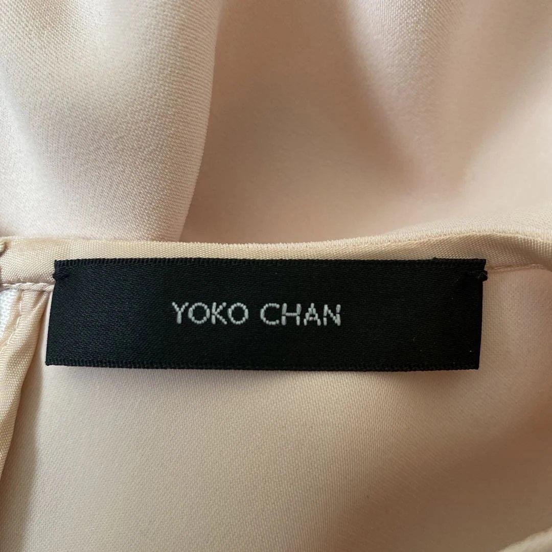 yoko chan ヨーコチャン バックティアードブラウス ピンク
