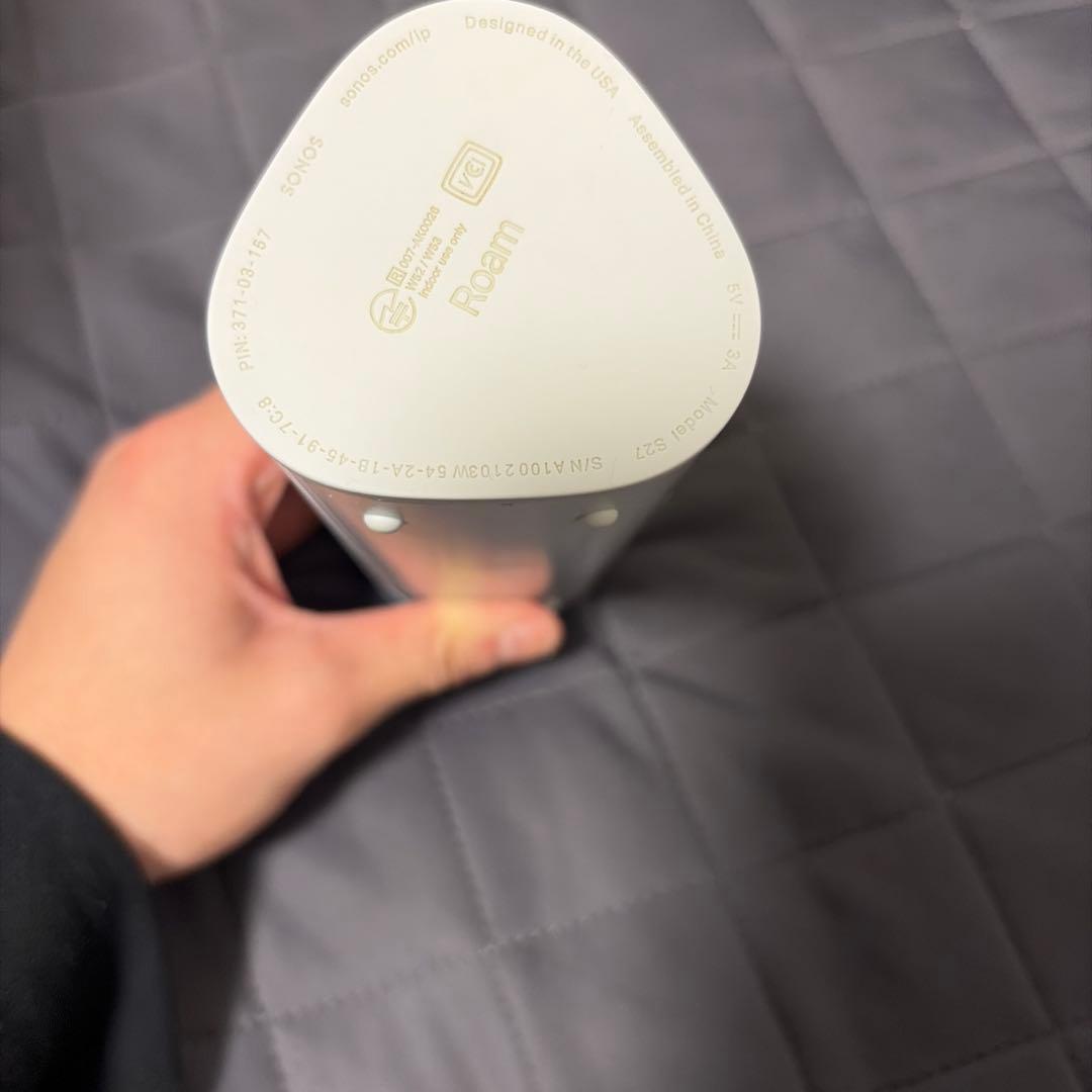 SONOS Roam1ワイヤレススピーカー ホワイト