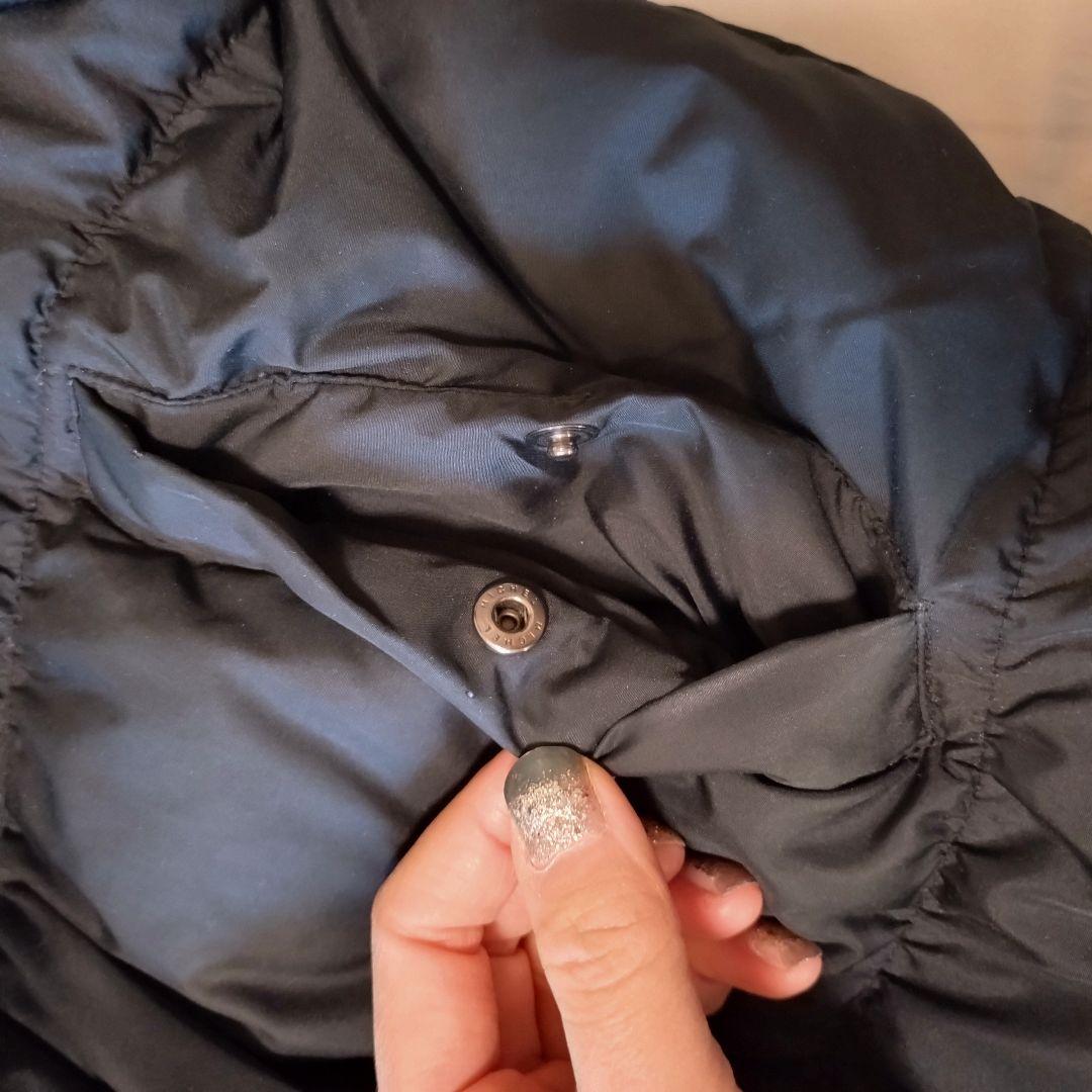 【美品】セオリーtheory黒ブラックダウンジャケット