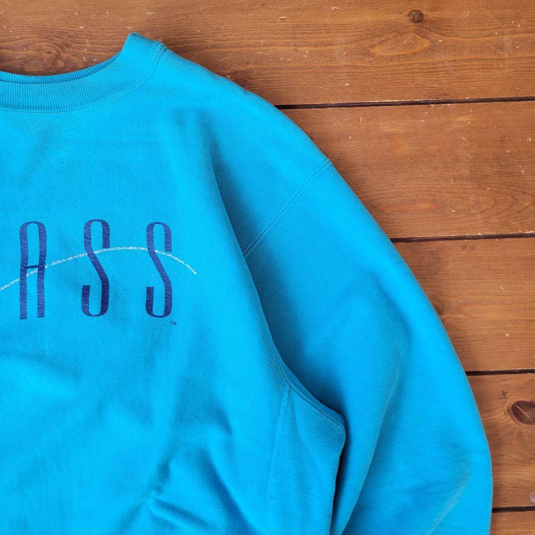 90s USA製 チャンピオン リバースウィーブ UMASS プリント