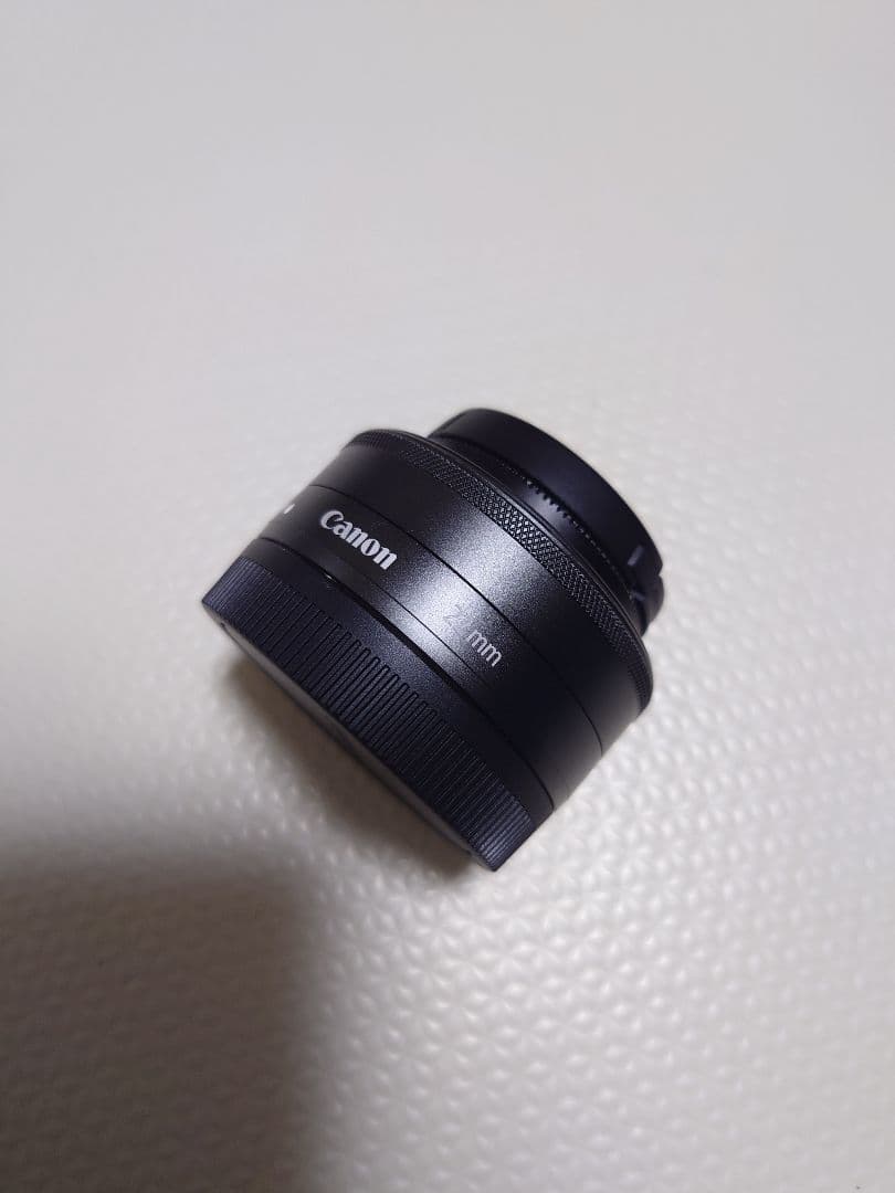 Canon 単焦点広角レンズ EF-M 22mm F2 STM パンケーキレンズ