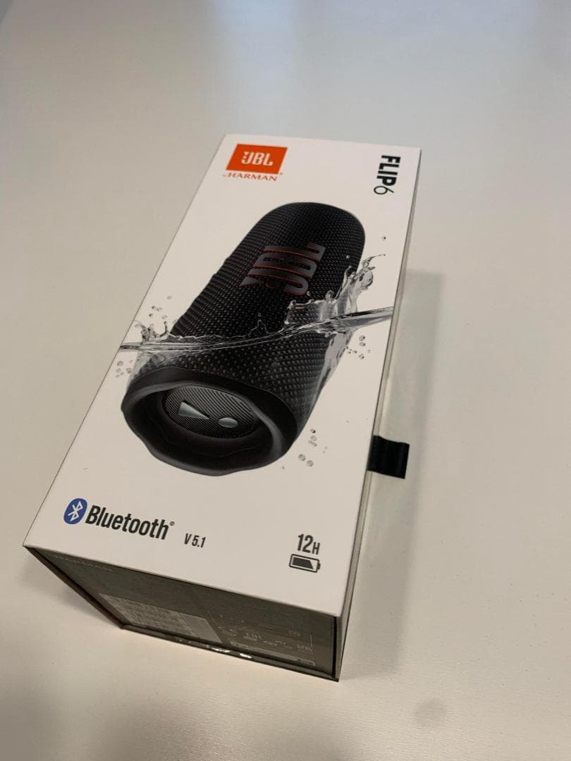 【新品未開封】JBL FLIP 6 ワイヤレススピーカー（黒）