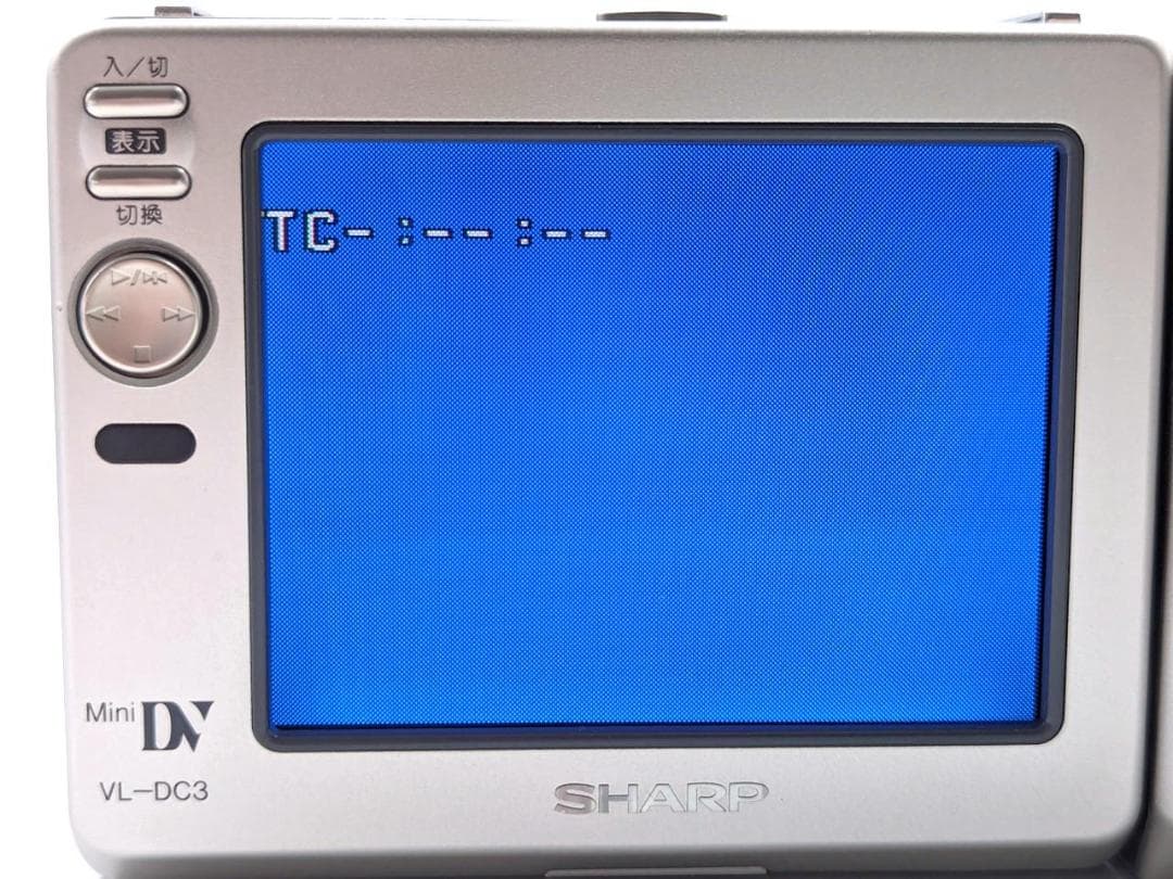 miniDVのダビングに！ SHARP ビデオカメラ VL-DC3