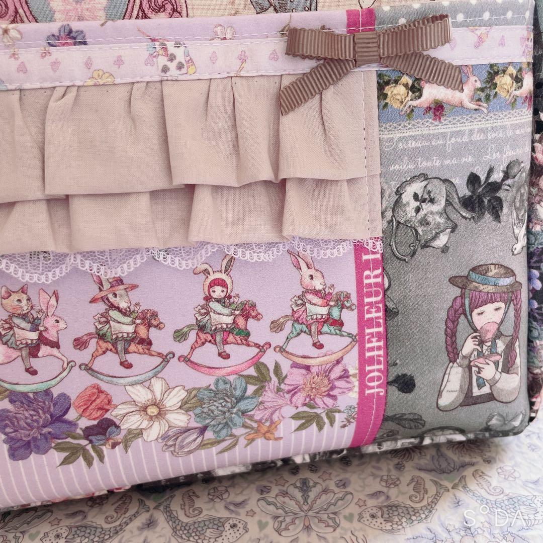 リバティ ジョリーフルール スクエアトートバッグ