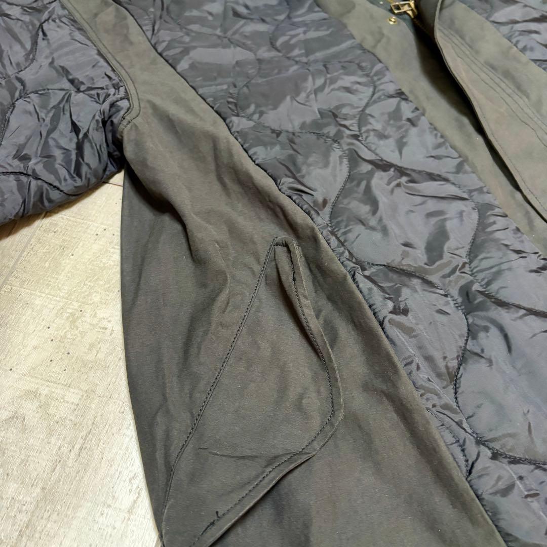 【etsinta 】エシンタ　切替マキシミリタリーコート