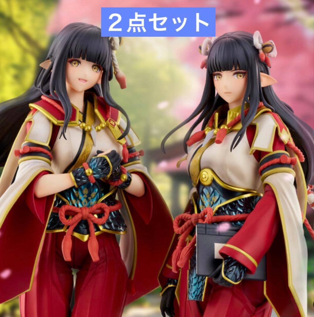 モンスターハンターライズ 里の受付嬢 ヒノエ ・ミノト フィギュア