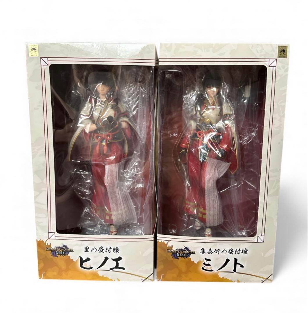モンスターハンターライズ 里の受付嬢 ヒノエ ・ミノト フィギュア