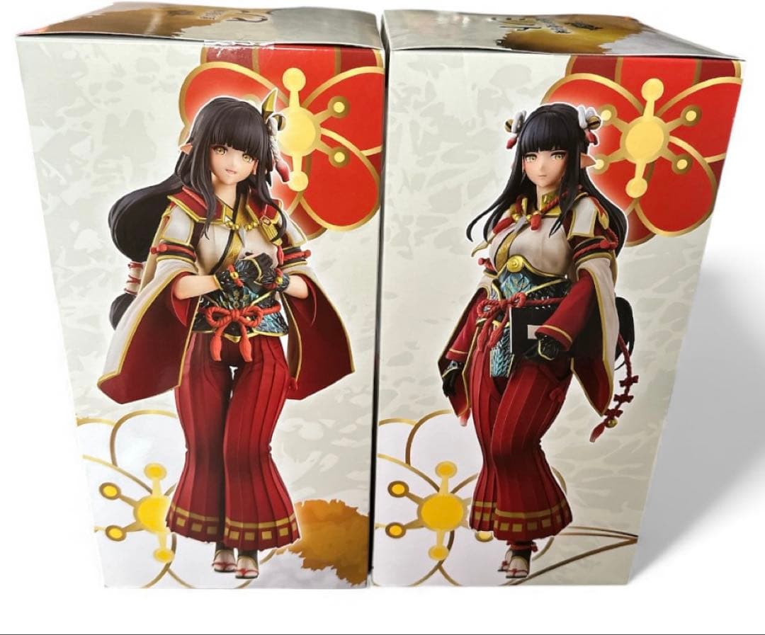 モンスターハンターライズ 里の受付嬢 ヒノエ ・ミノト フィギュア