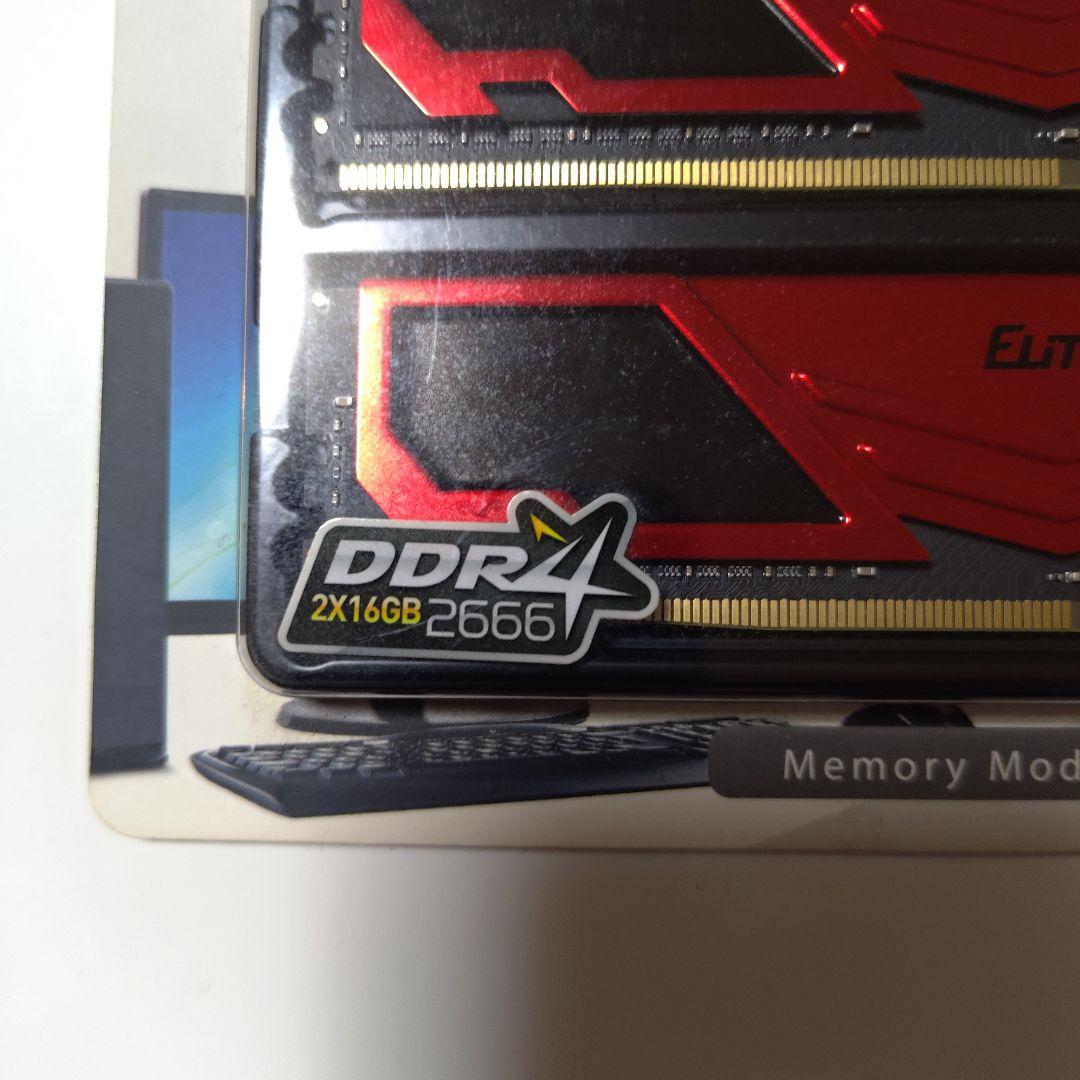 メモリ16×2 DDR4
