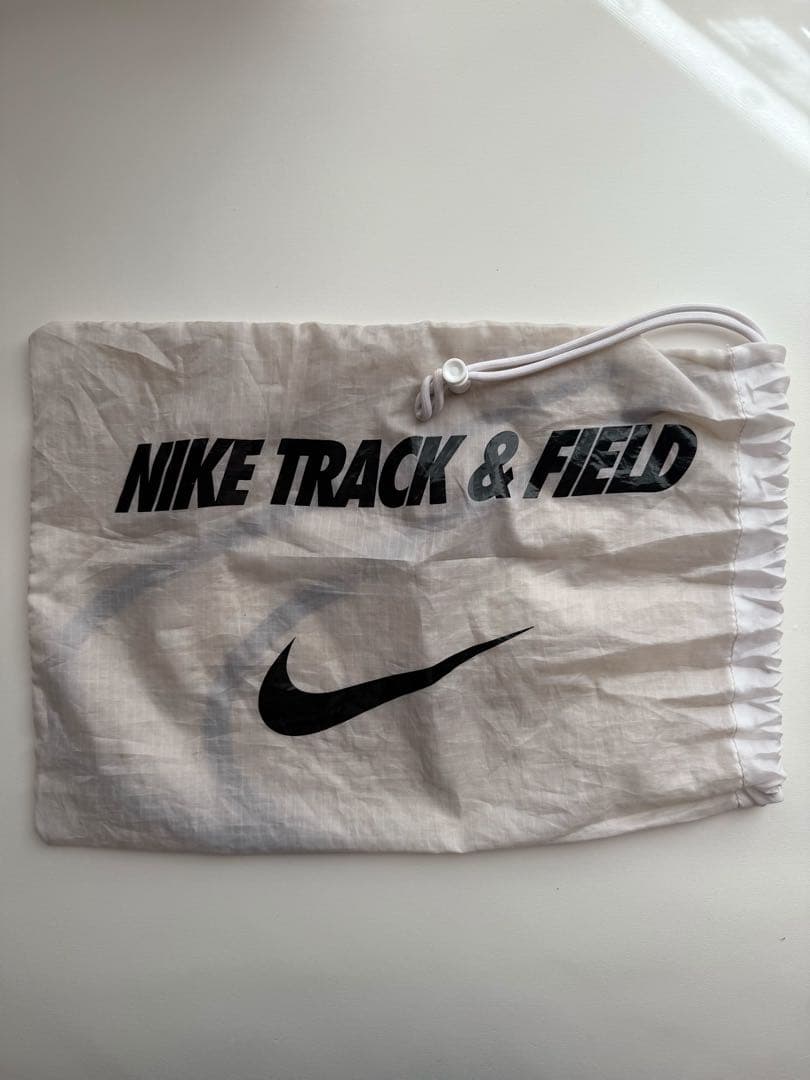 NIKE ズーム　ライバル　ワッフル6 収納袋付き　オレンジ色