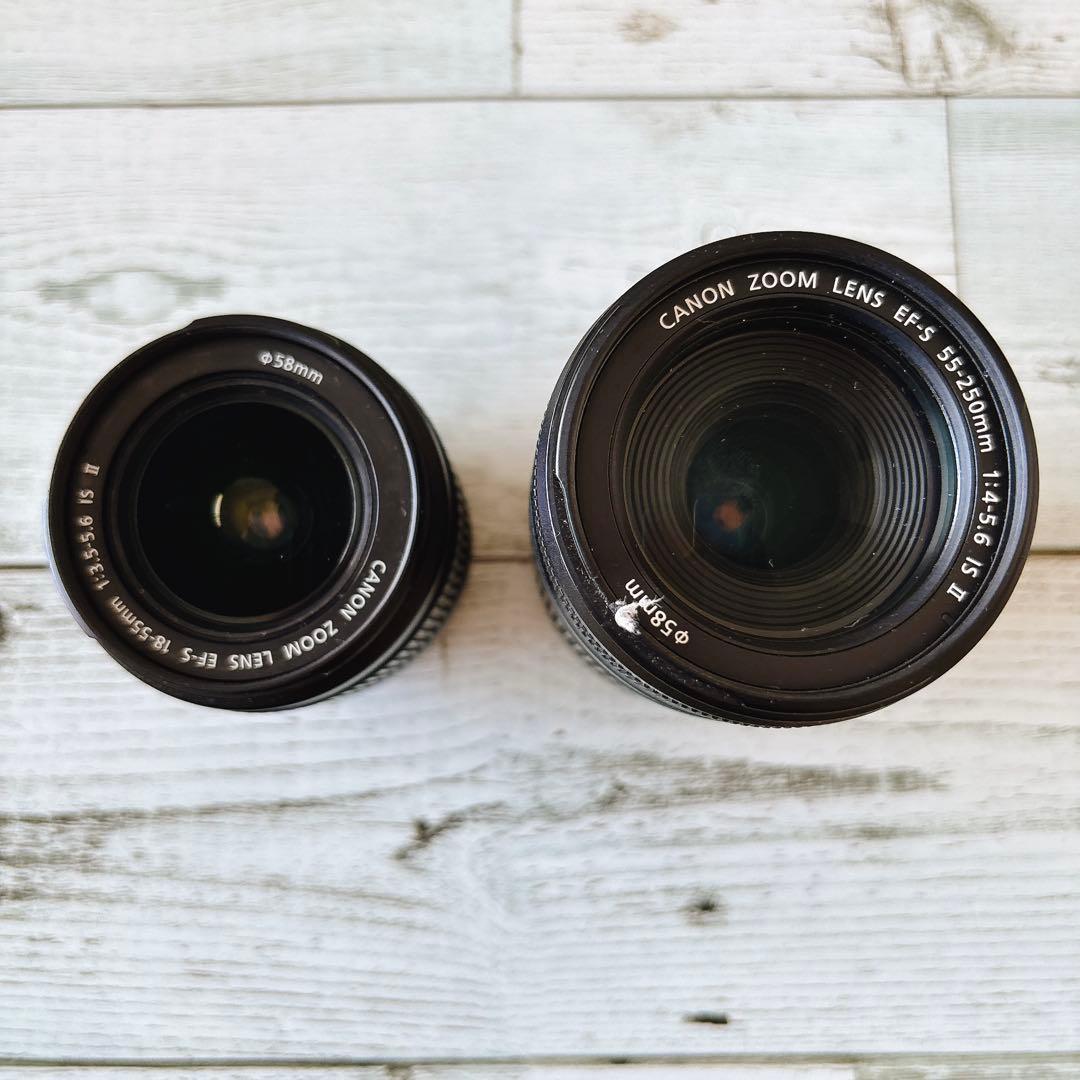 Canon Kiss X50 キャノン　ダブルズームキットレンズセット