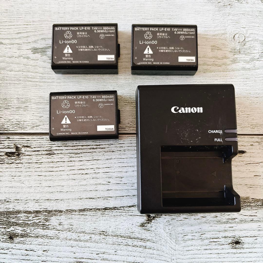 Canon Kiss X50 キャノン　ダブルズームキットレンズセット