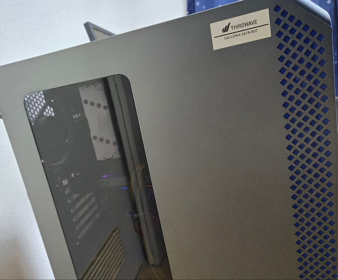 GALLERIA ゲーミングpc 5700X RTX3070 モンハンワイルズ