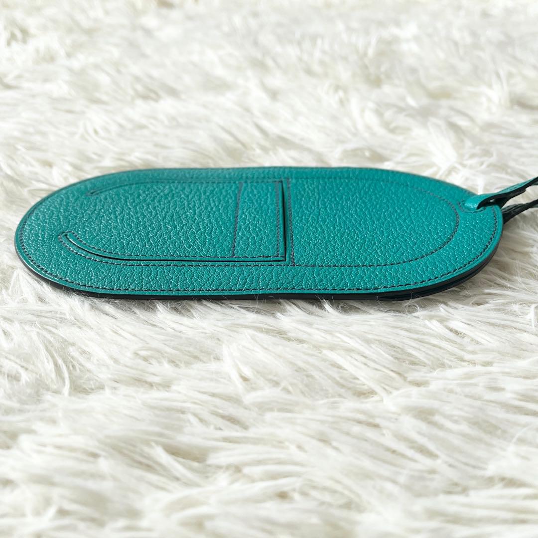 HERMES エルメス　スマホカバー インザループ トゥーゴー PM グリーン