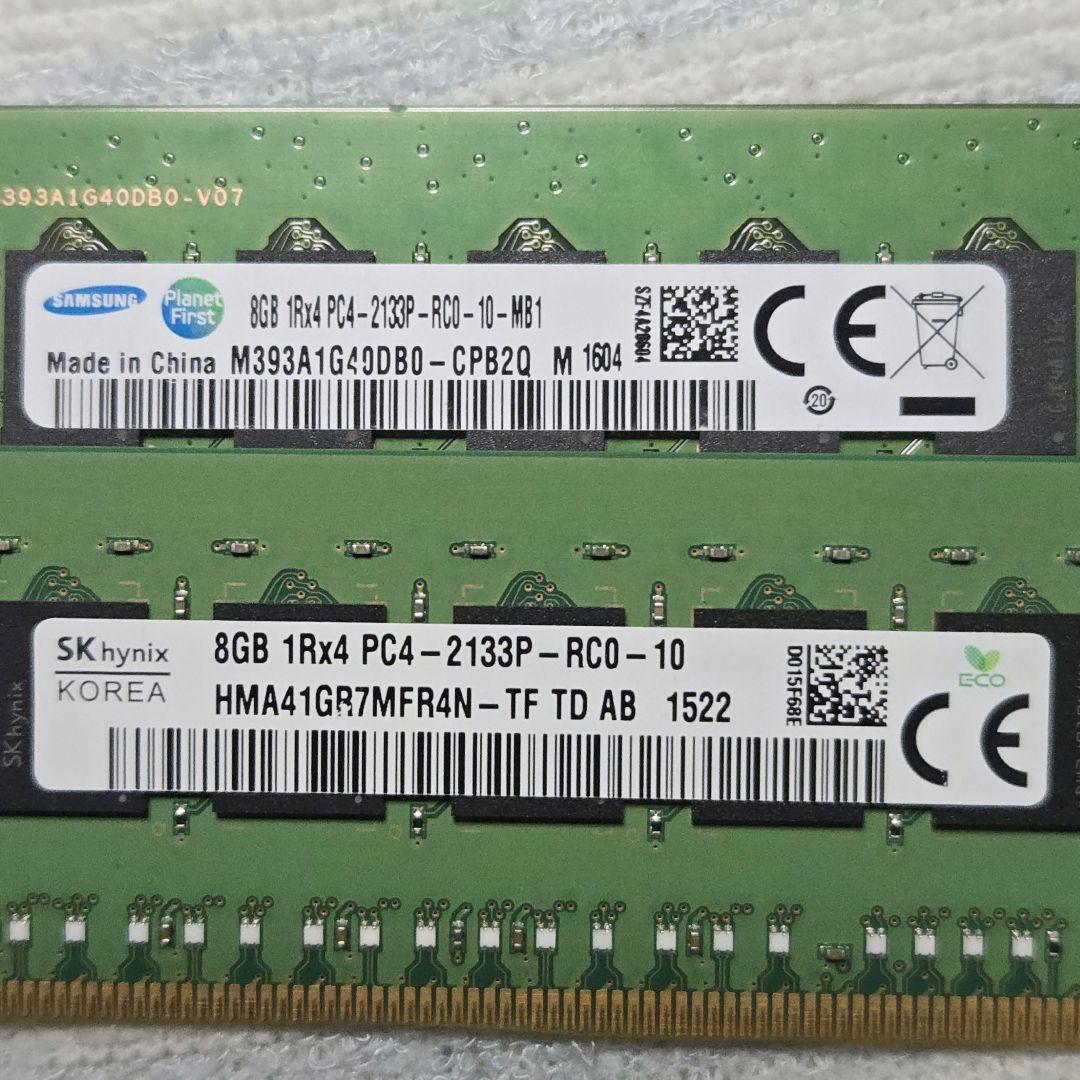 バラ可 DDR4 2133 ECC REGISTERED 64GB