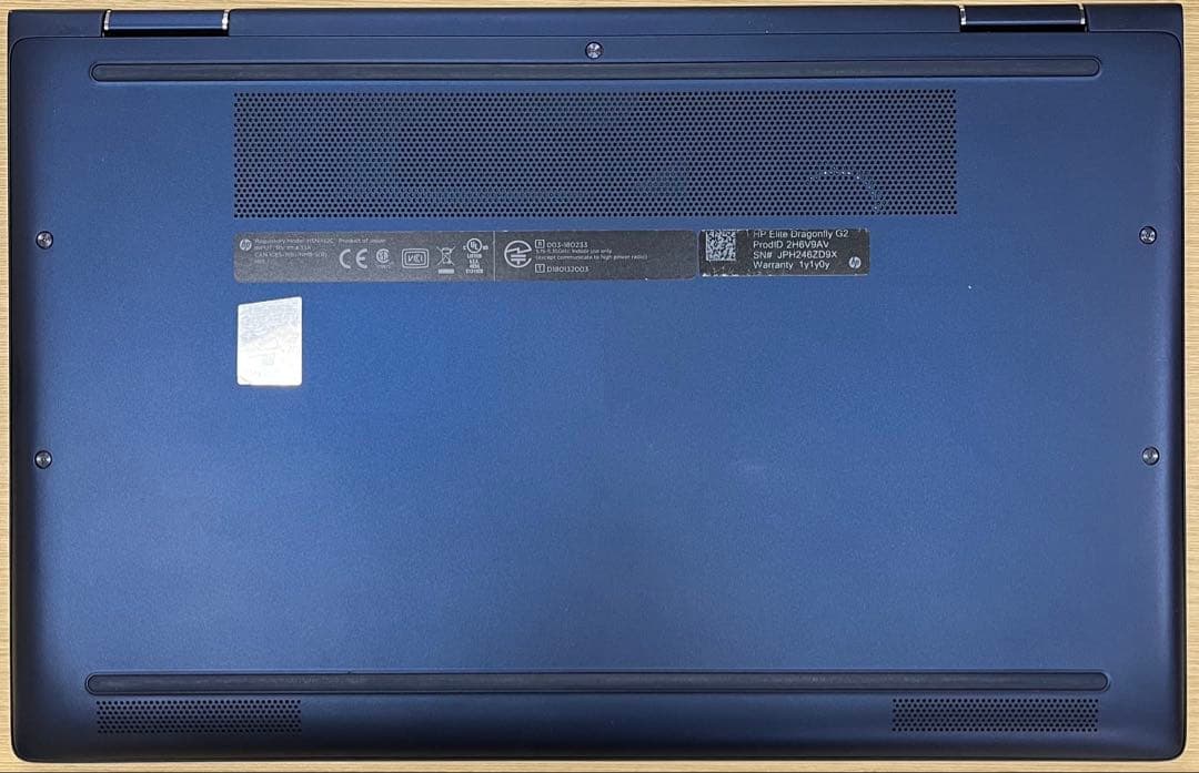 Windowsノート本体 HP Elite Dragonfly G2 Notebook PC