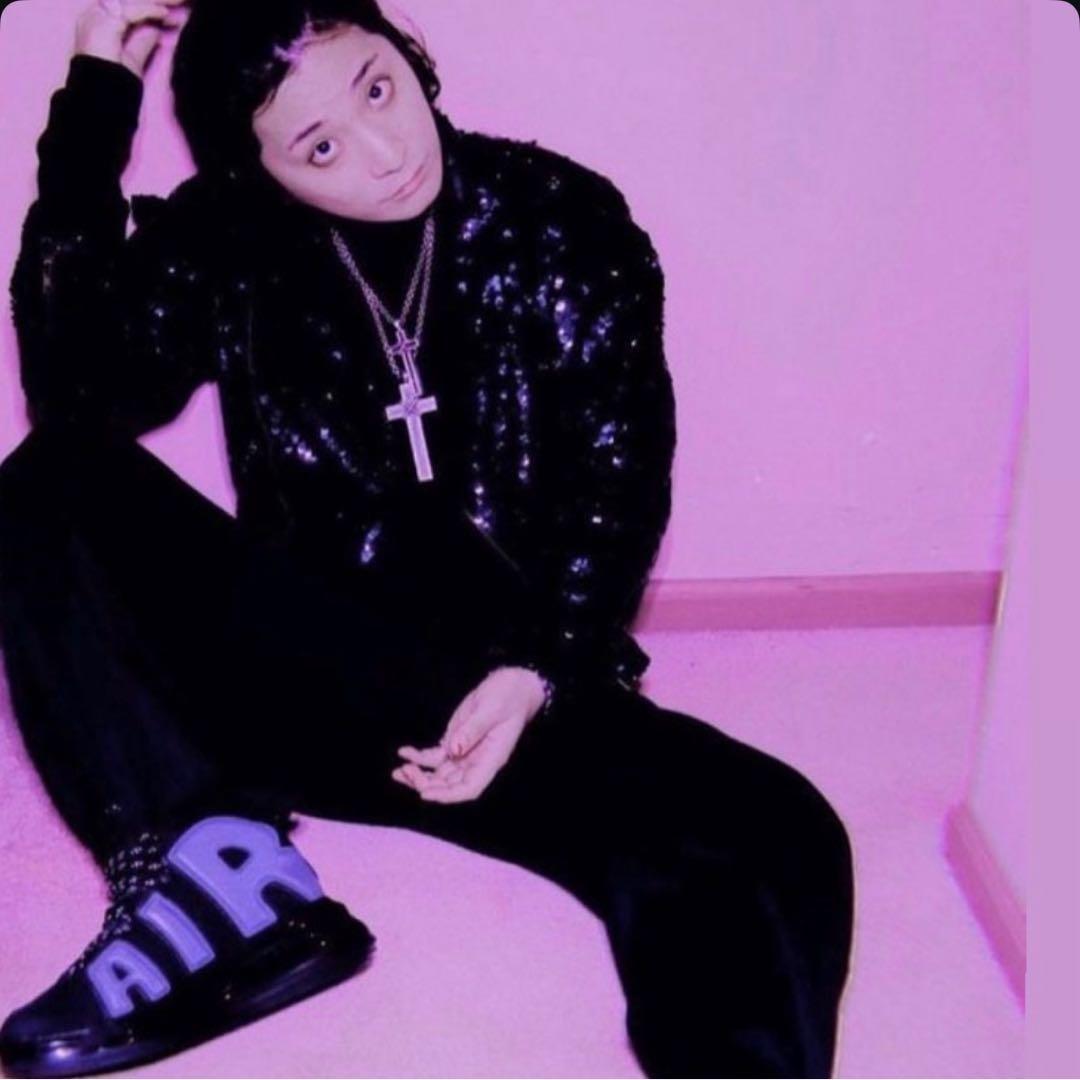 ニ*2様 NIKE AIR MORE UPTEMPO 720 ブラック　セカオワ