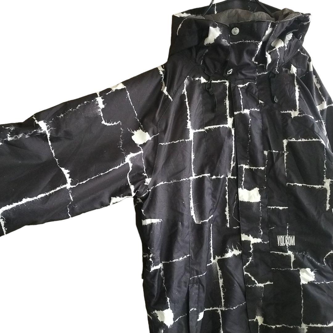 【高機能】US VOLCOM ボルコム スノーボード ジャケット 黒 S