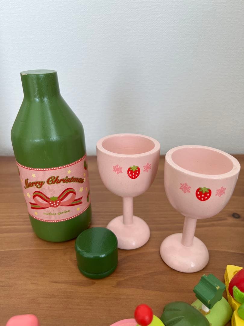 マザーガーデン★野いちごのおままごと★木製玩具★クリスマスセット