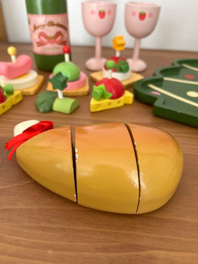 マザーガーデン★野いちごのおままごと★木製玩具★クリスマスセット