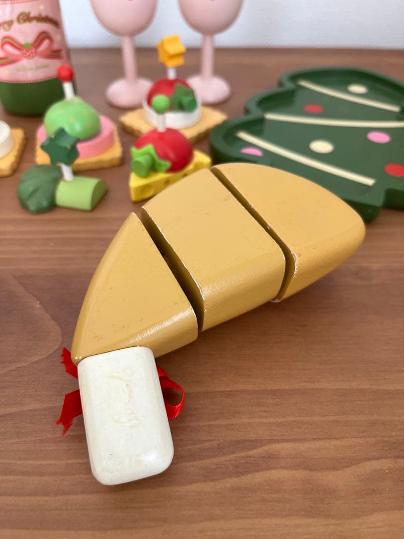 マザーガーデン★野いちごのおままごと★木製玩具★クリスマスセット