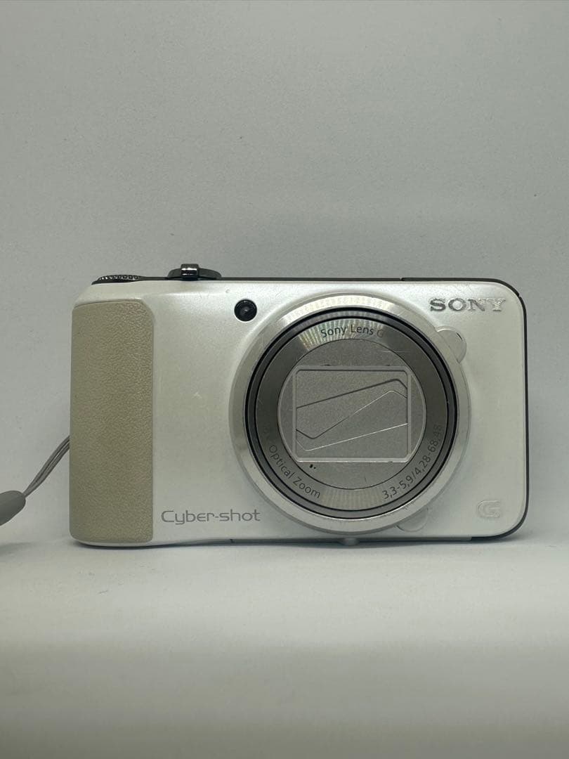 SONY DSC-HX10V シルバー ホワイト　動作品 バッテリー付