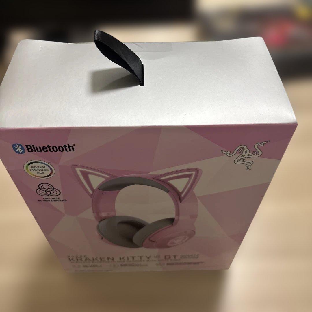 ヘッドホン Razer Kraken Kitty V2 BT QUARTZ EDITION