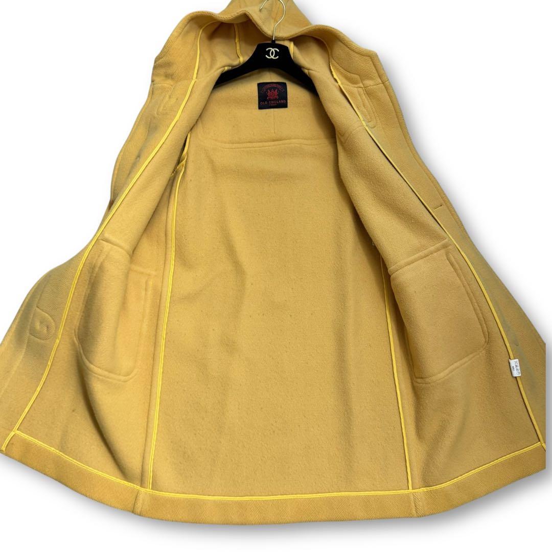 美品　OLD ENGLAND オールドイングランド　ダッフルコート　マスタード