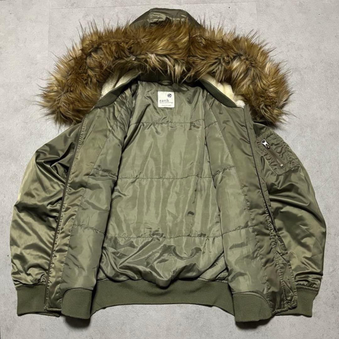 Y2K archive フライトジャケット　N-2B ファー　ギャル　F