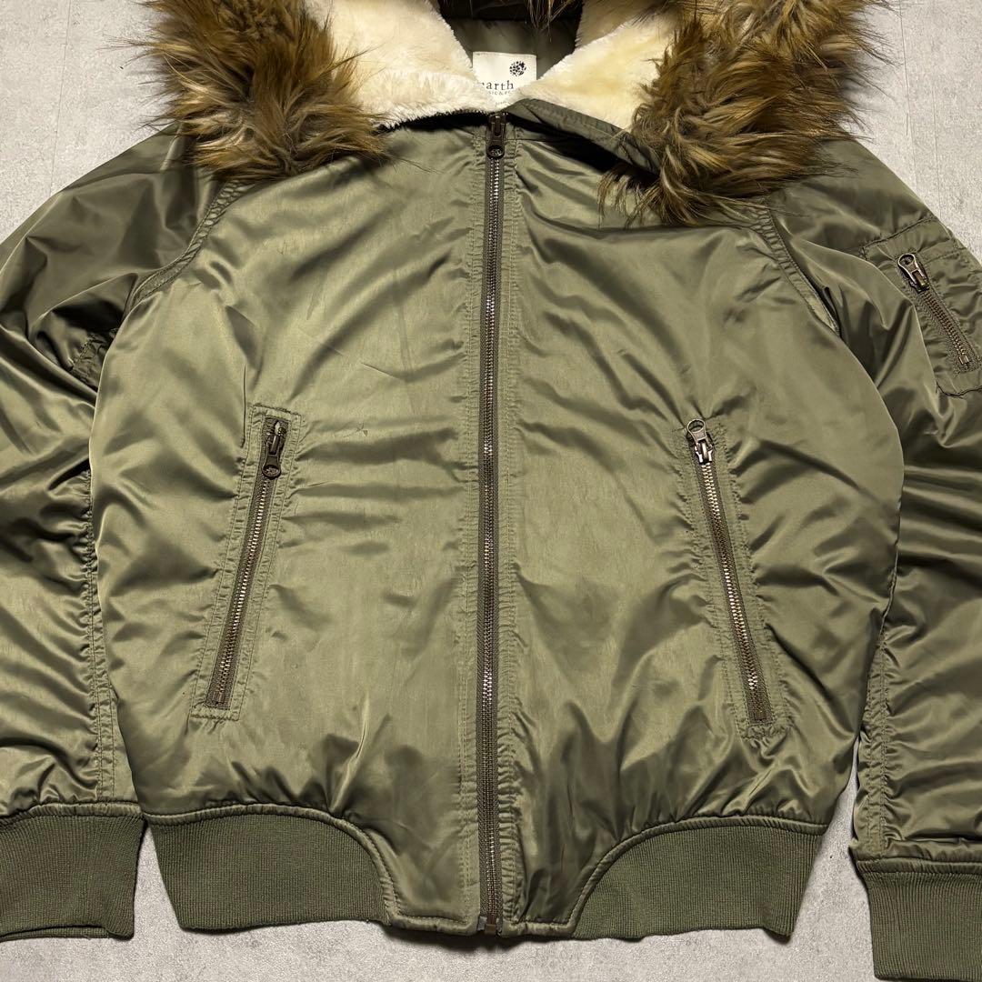 Y2K archive フライトジャケット　N-2B ファー　ギャル　F