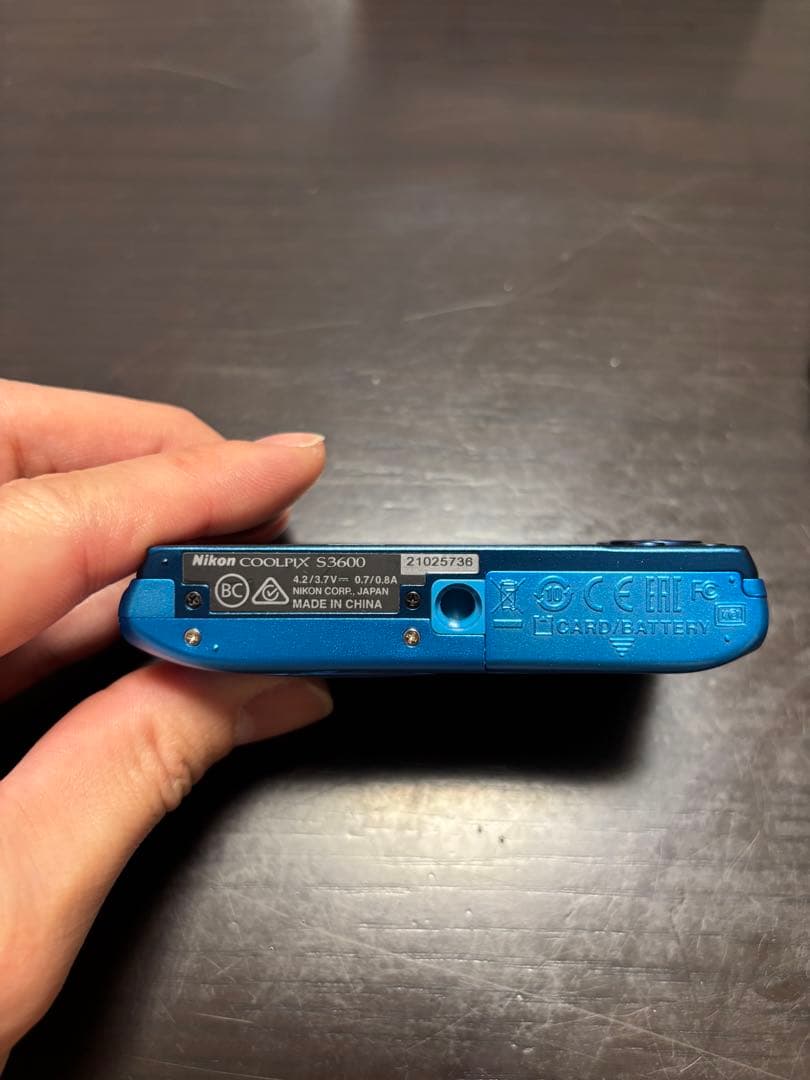 Nikon COOLPIX ニコン クールピクス S3600 ブルー