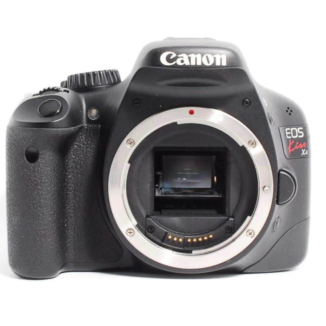 【Canon EOS Kiss X4✨軽量✨一眼レフカメラ　スマホ転送　入門機